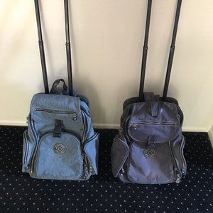 Kipling Backpacks on Wheels